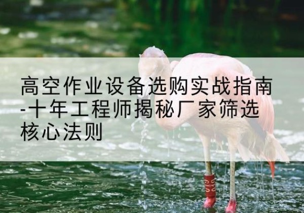 武平剪叉式升降机厂家-高空作业设备选购实战指南-十年工程师揭秘厂家筛选核心法则